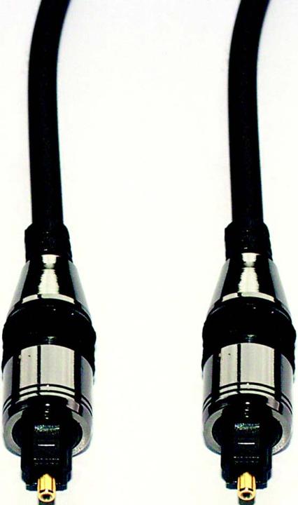 Actual product image E+P LLK 20/3 3m TOSLINK TOSLINK Black Fiber Optic Cable (3 m, Optical)