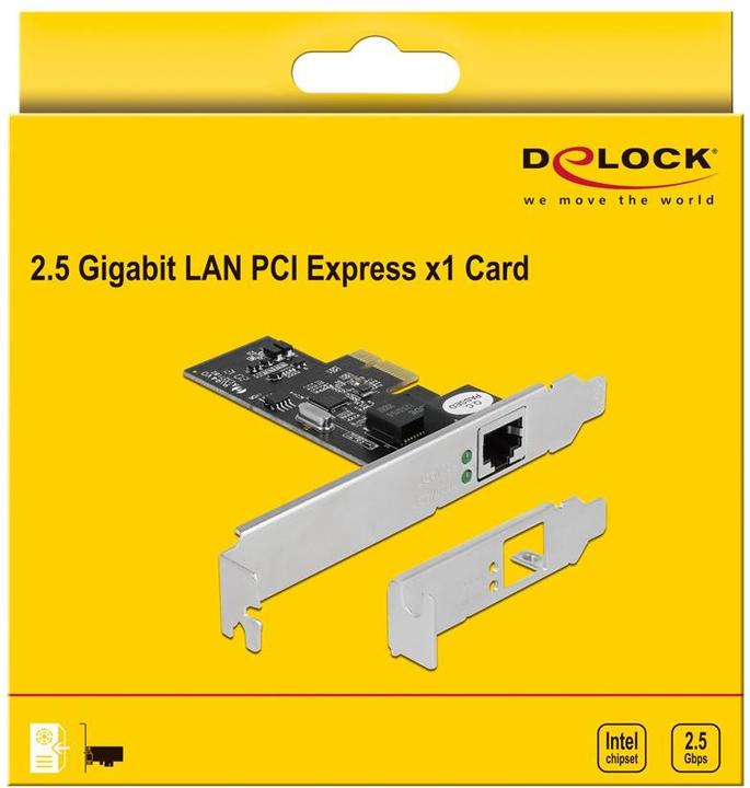 Image du produit Delock 89598 Carte d'interface/adaptateur Intégré RJ-45 (Ethernet, RJ45)