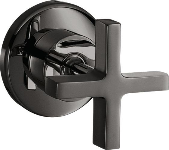 Actual product image hansgrohe Axor Citterio flush-mounted shut-off valve with cross handles