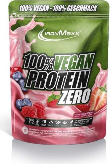 Image du produit IronMaxx 100% Vegan Protein Zero (Mélange de baies, 1 pcs)