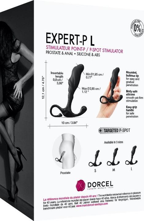 Actual product image Marc Dorcel Expert-P Prostate Plug (L)