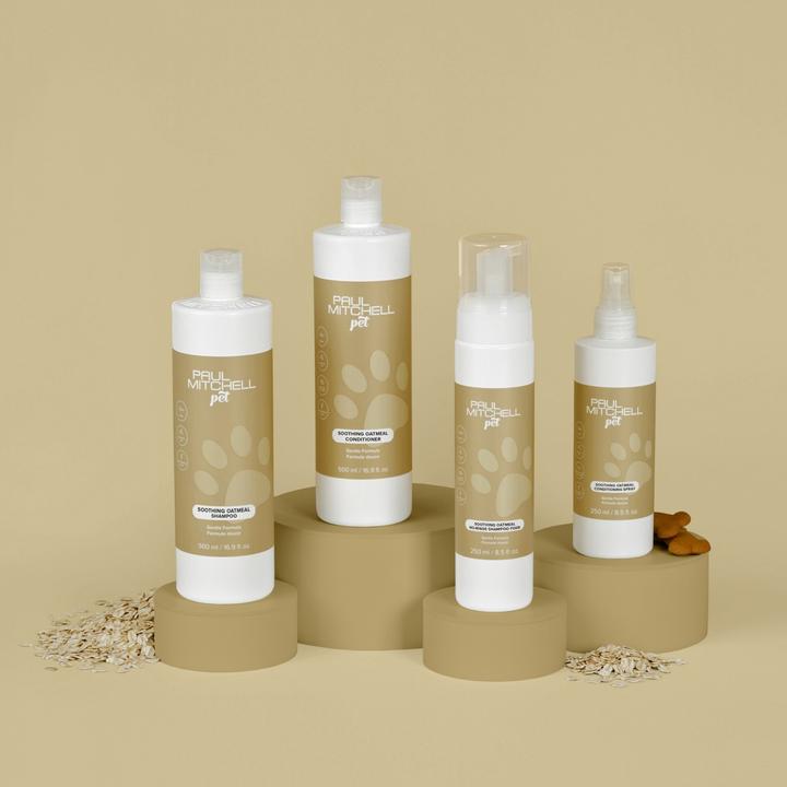 Immagine prodotto Paul Mitchell JP Pet - Schiuma lenitiva alla farina d'avena senza risciacquo (250 ml)