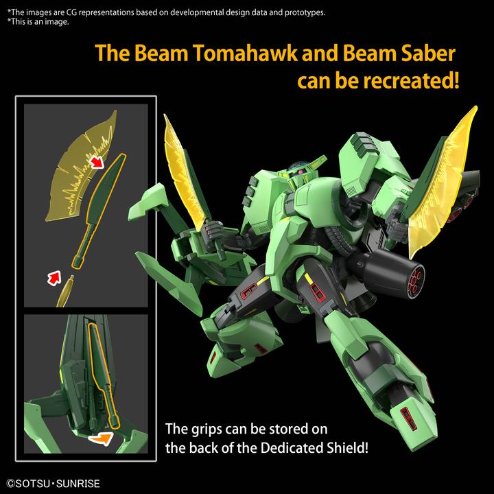 Actual product image Bandai Gundam - Bolinoak Sammahn High Grade