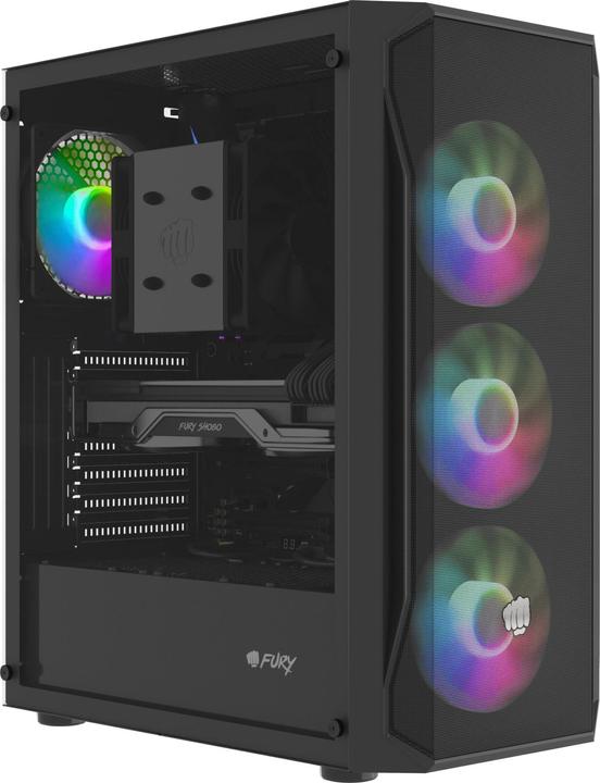 Produktbild Fury Obudowa Shobo SH4F RGB (NFO-2154) (mATX, Mini-ITX, ATX)