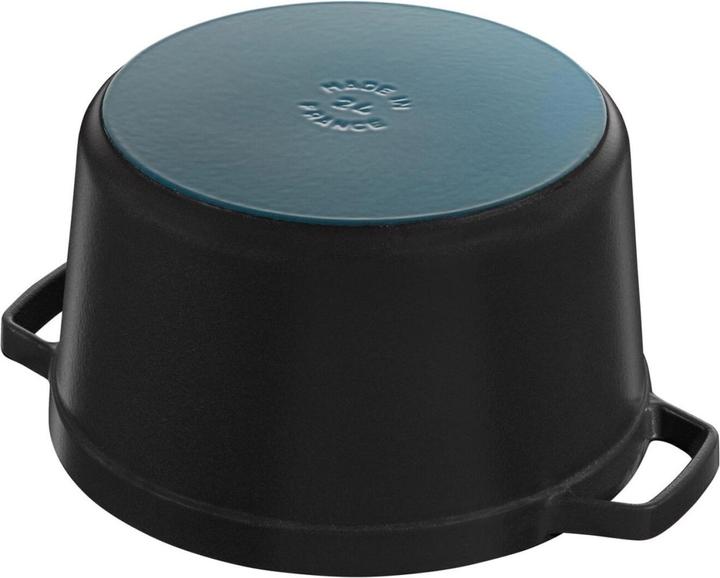 Produktbild Staub La Cocotte Cocotte hoch, 24 cm, schwarz (24 cm, Bräter + Schmortopf, Gusseisen)