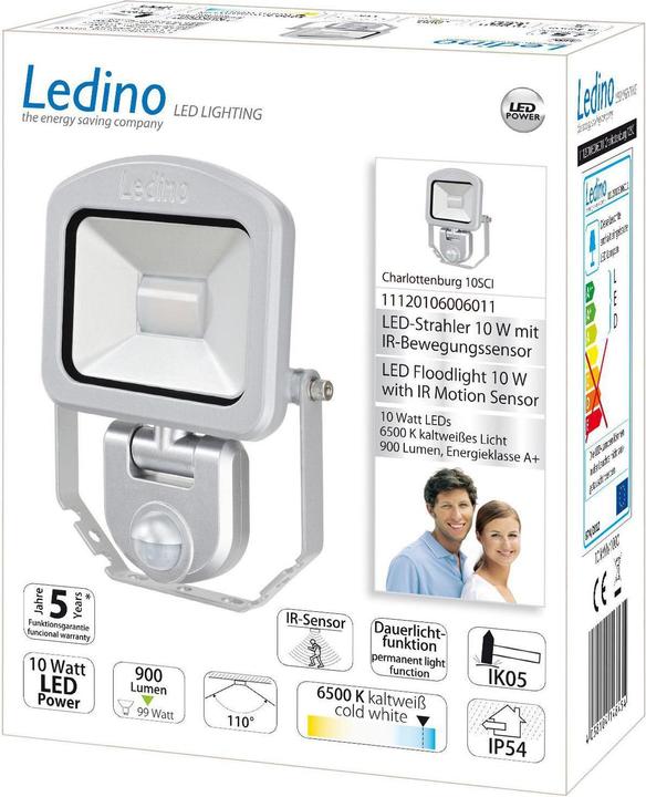 Image du produit Ledino Projecteur LED avec capteur (900 lm, IP54)