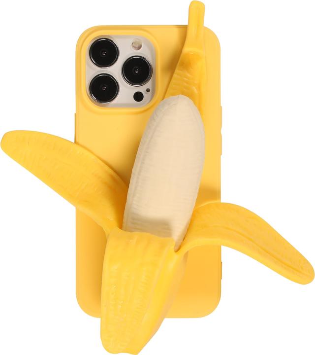 Actual product image PhoneLook Fourre Coque amusante 3D Banana (Apple iPhone 13 Pro)