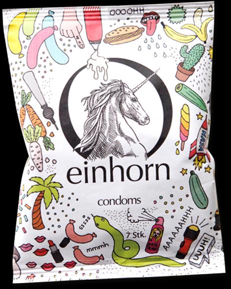 Actual product image Einhorn Condoms Penis objects (7 pcs.)