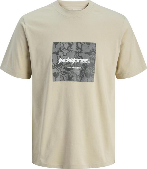 Jack & Jones Jcotarmac Camo Front Tee Ss Crew Neck Ln