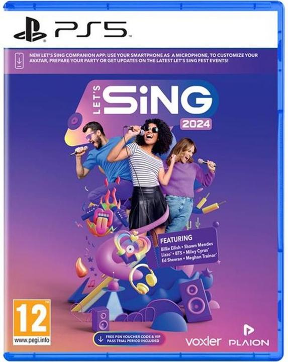 Ravenscourt Let's Sing 2024 International Version (PS5, EN, DE, FR, IT)