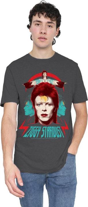 Immagine prodotto David Bowie Ziggy Heads Maglietta Adulto Unisex (XL)