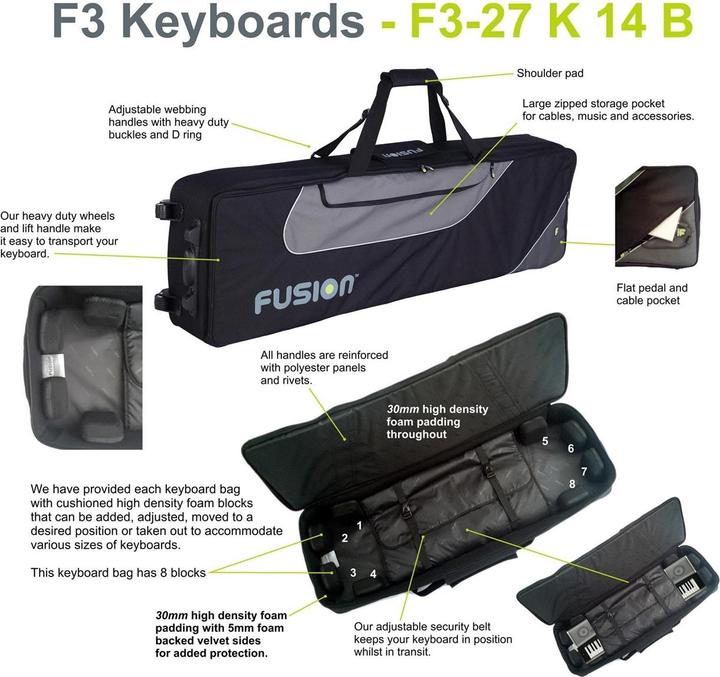 Image du produit Fusion Sac pour clavier 14 (Clavier)