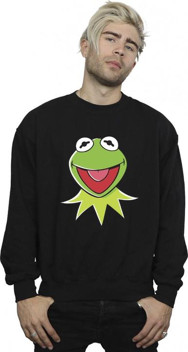 Actual product image Disney Mens Muppets Kermit Head Sweatshirt (XL)