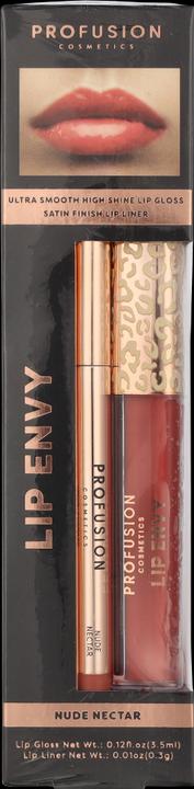 Profusion Lip Envy Gloss and Lip Liner Duo Set (Nude Nectar)