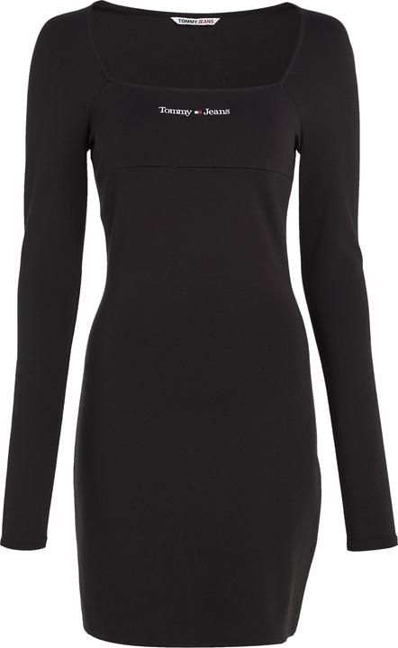 Tommy Hilfiger Tjw Serif Linear Ls Bodycon Damenkleid (M)