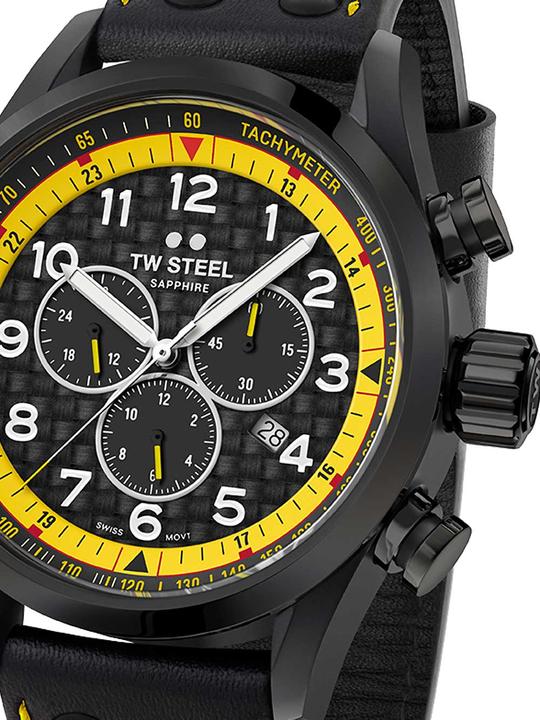 Actual product image TW-Steel TW Steel SVS301 Coronel WTCR Special Edt Chronograph Men's Watch 48mm 10ATM (Chronograph)