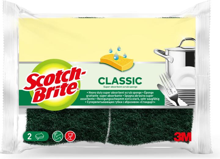 Produktbild Scotch-Brite Classic Naturfaser Reinigungsschwamm (2 Stk.)