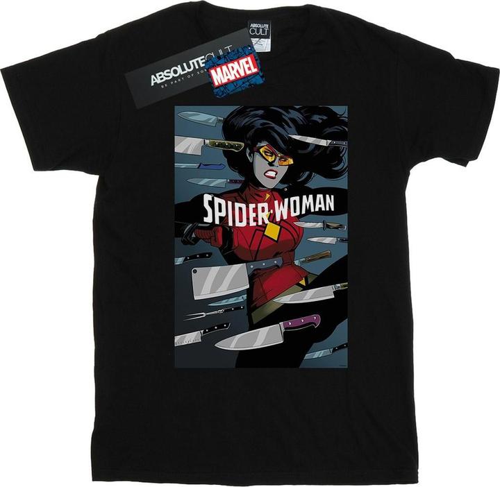 Immagine prodotto Spider-Woman Cover Maglietta Uomo (L)