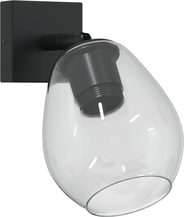 Image du produit VidaXL Deckenleuchten mit verstellbarem Glaslampenschirm Anthrazit E27 (E27)