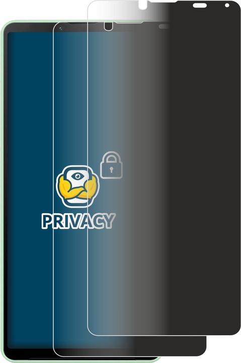 Produktbild BROTECT Sichtschutzfolie Anti-Spy Privacy Folie Blaulicht-Schutz (2 Stück, Sony Xperia 10 V)