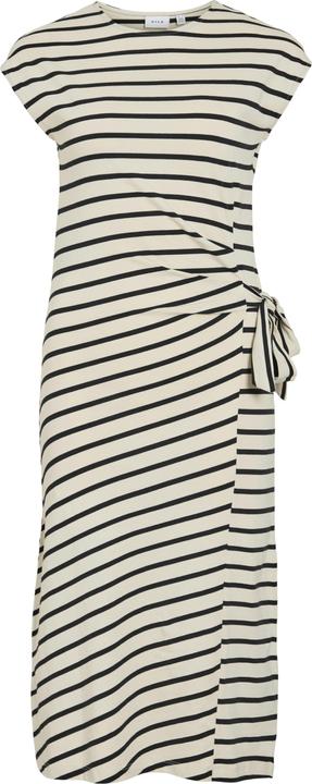 Vila VIPOMPIA Midi Kleid mit angeschnittenen Ärmeln