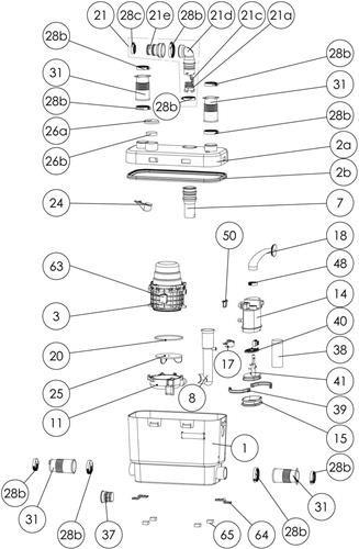 Actual product image SFA Professional household pump SaniSpeed + (Domestic water pump)
