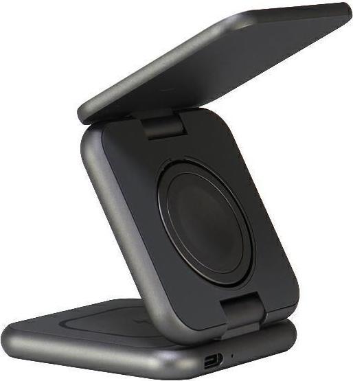 Produktbild Audi składana ład. indukcyjna 3w1 szary/grey Big Logo AU-MWC3IN1-GT/D1-GY (15 W)