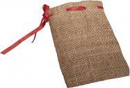 Image du produit Rayher Sac de jute m. cordon rouge, 4 pièces (Pochette cadeau, 4 x)