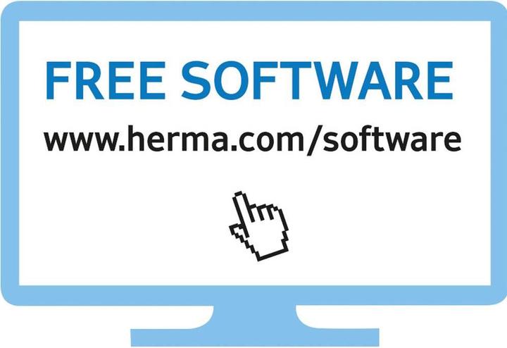 Energy Label Herma Weatherproof address labels A4