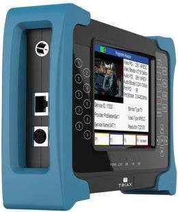 Immagine prodotto Triax UPM 1400 Dispositivo di misura DVB-S(2)/-C/ -T(2) Schermo TFT incl. borsa (Vari)