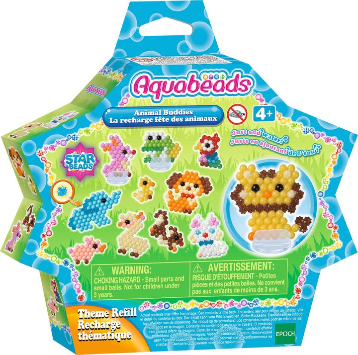 Actual product image Aquabeads Animal Friends Theme Set