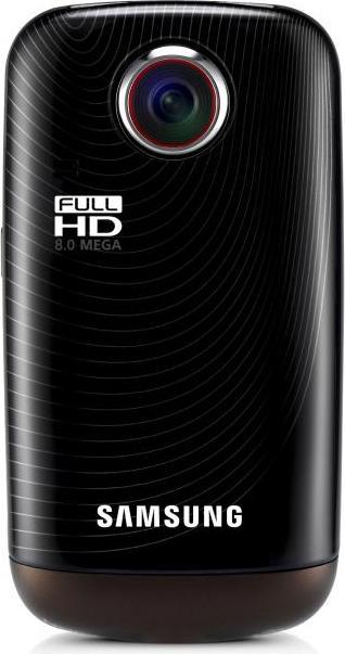 Produktbild Samsung HMX-E10, FullHD, Flash, Touchscreen, Pocket, Schwarz (1 x)