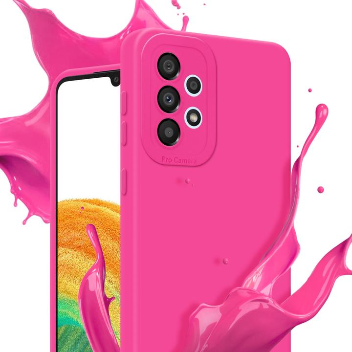 Actual product image Cadorabo Case for Samsung Galaxy A33 5G in TPU Fluid LM162 Style (Samsung Galaxy A33 5G)