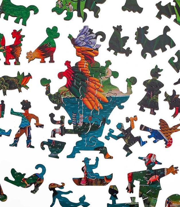 Image du produit DaVici Puzzle - Bonjour (50 pièces)