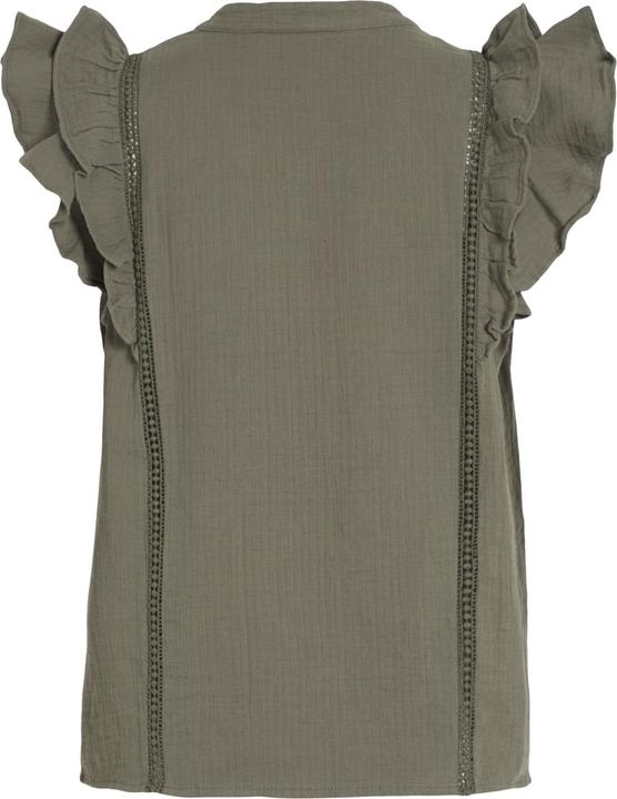 Actual product image Vila Ruched top with short sleeves (36)