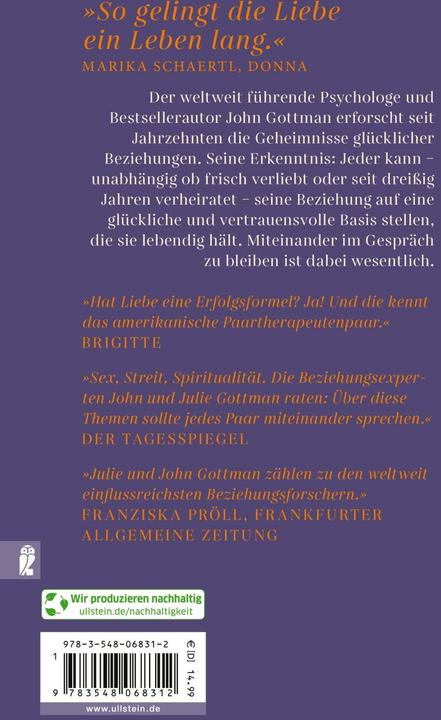 Produktbild 8 Gespräche, die jedes Paar führen sollte (Deutsch, Julie Schwartz Gottman, John M. Gottman, 2024)