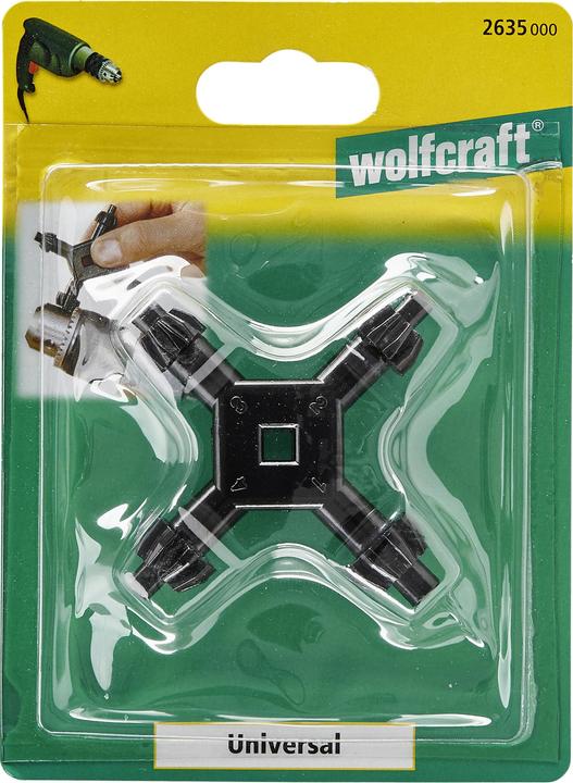 Produktbild wolfcraft Universal-Bohrfutterschlüssel