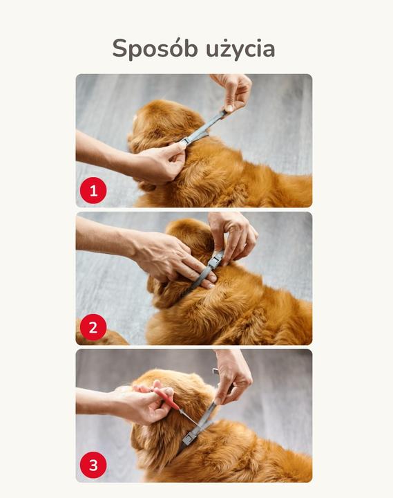Produktbild beaphar Bea Halsband gegen Flöhe und Zecken - 65 cm (Hund, Hundesport)