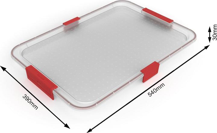 Immagine prodotto Rotho Coperchio con guarnizione per scatola ALBRIS (56 x 40 x 3 cm, 45 l)
