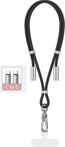 MU Style PowerLoop Series 2in1 Universal Handykette mit USB C Kabel