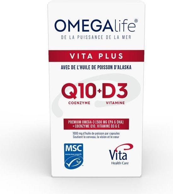 Immagine prodotto Omega-Life OMEGA Life Vita Plus Kaps Ds 90 (90 Pezzo/i, Pillole, 202 g)
