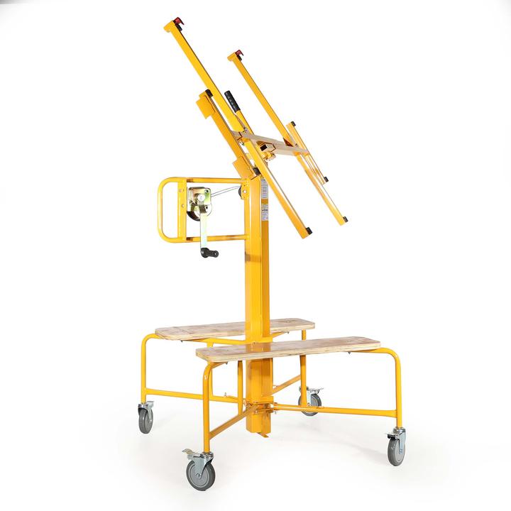 Wiltec XPOtool Plattenheber 75kg 145-350cm Montagehilfe Paneelheber Trockenbau Lift (75 kg)