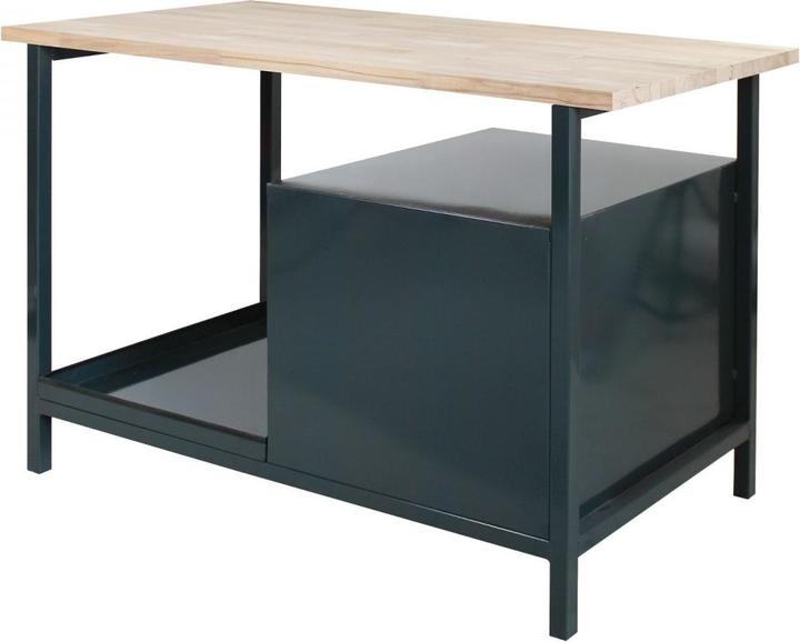 Immagine prodotto Dema Werkbank Werktisch Arbeitstisch Werkstatt Tisch "Eko 3S" mit 3 Schubladen rot (60.50 cm, 120.50 cm)