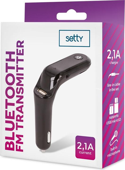 Productafbeelding Setty FM bluetooth zender TFM-02