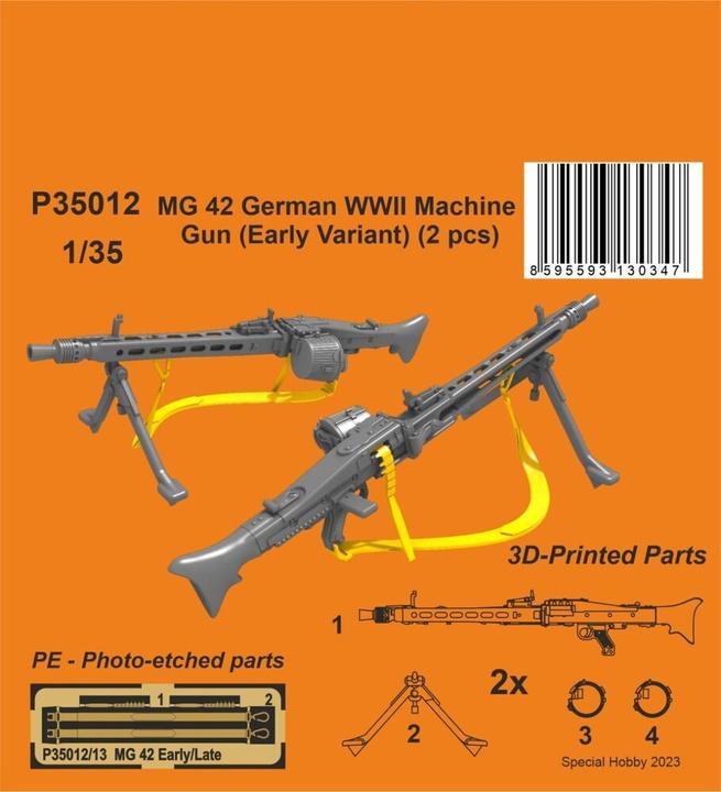 Produktbild CMK MG 42 German WWII Machine Gun (Early Variant) 1/35