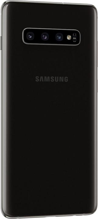 Actual product image Samsung Galaxy S10+ (12GB) (1000 GB, Ceramic Black, 6.40", Hybrid Dual SIM, 16 Mpx, 4G)