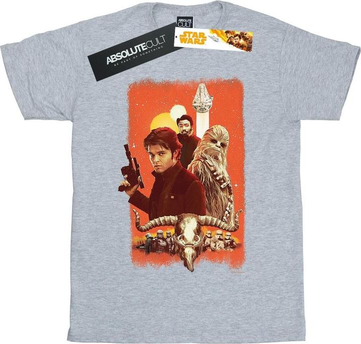 Immagine prodotto Star Wars Solo Trio Paint Maglietta Uomo (L)