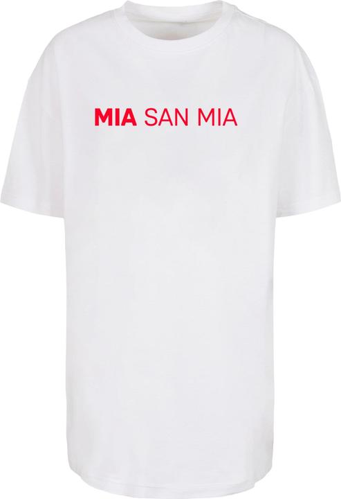 FC Bayern München Ladies Mia San Mia Red Oversized Boyfriend Tee - 112169