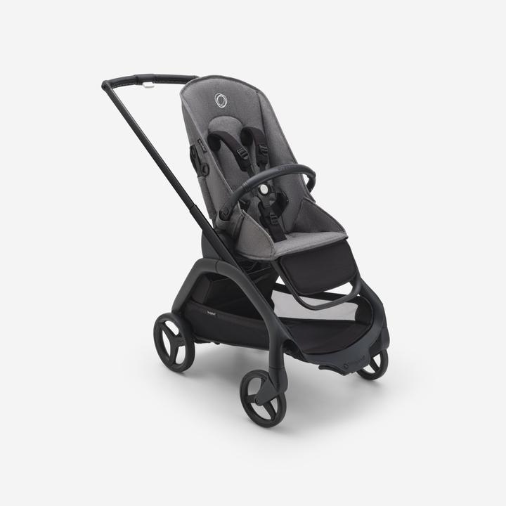Actual product image Bugaboo Dragonfly pram base, black/ grey mottled