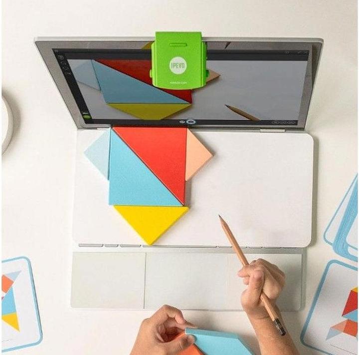 Actual product image Ipevo WEZ Mirror Cam foldable